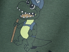 Name It dark forest wild krokodille sweatshirt